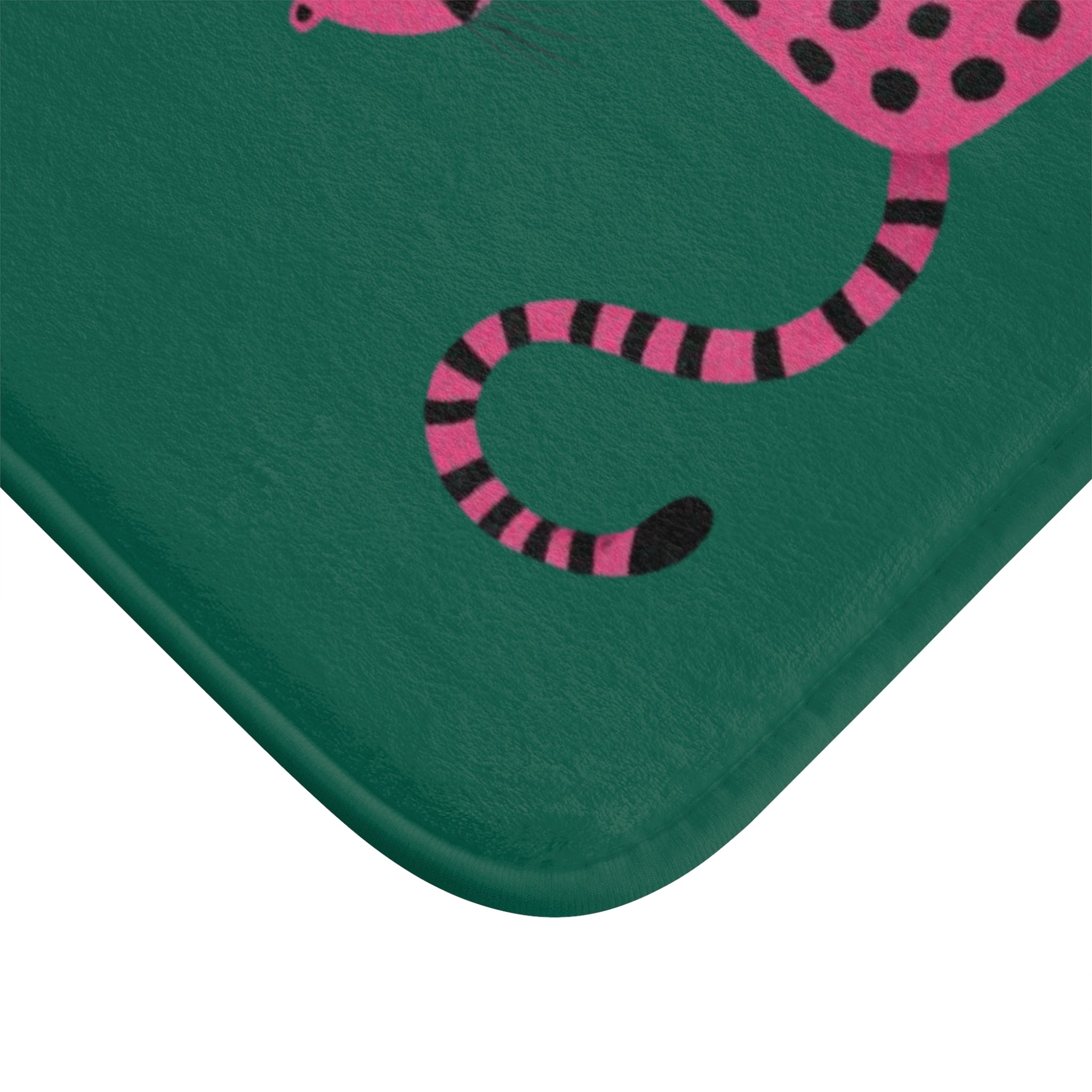 Pink Cheetah Bath Mat