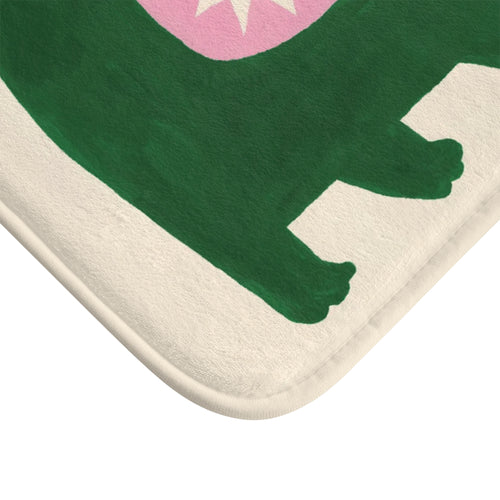 Funny Crocodile Bath Mat